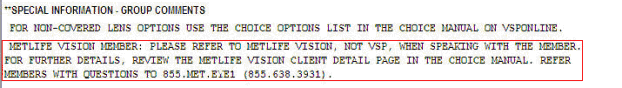 Sample of Patient Record Report on eyefinity.com